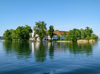 Fraueninsel in Chiemsee in Bavaria, Germany