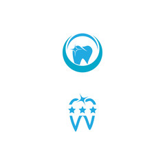 Dental logo Template vector illustration