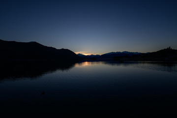Beautiful View of Lake Wanaka, Otago region, South Island, New Zealand.