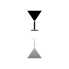 Martini Glass icon flat