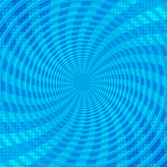 Abstract comic funny blue background