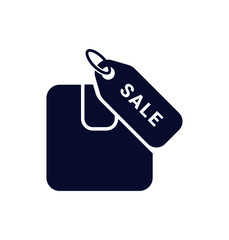 Fototapeta premium Product sale tag, product sale icon, sale illustration sign, Vector illustration in flat style. Icon design for website.