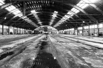 An abandoned factory somewhere in Italy