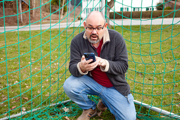 Eintippen im Netz