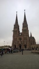 Naklejka premium Lujan Church Buenos Aires, Photo taken with my nokia lumia 925