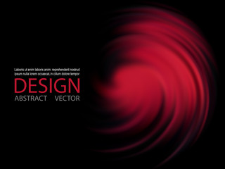 Black and red abstract background for poster, brochure, banner, web design.