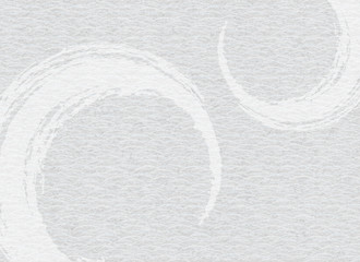 Obraz premium Pattern used for Japanese style background. Japanese style background pattern. 背景：和柄 和風 伝統 テクスチャ 屏風 ふすま 筆 丸 模様 灰色