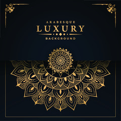 vector illustration of an abstract background with mandala pattern