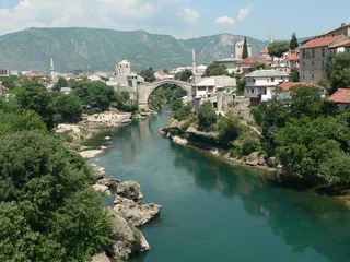 Papier Peint photo autocollant Stari Most Mostar Stari Most