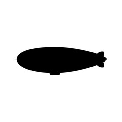 Dirigible icon vector