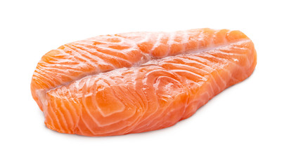Fresh Raw Salmon Butterfly Steak