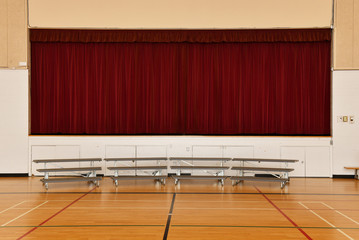 Empty School Stage