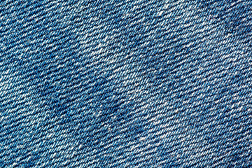 Blue jeans fabric surface background