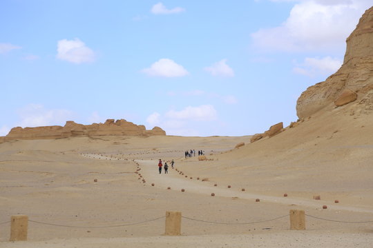 Wadi Hetan on Egypt