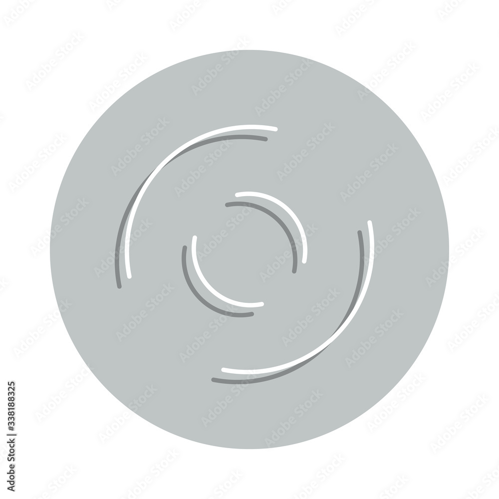 Aufkleber loading circles badge icon. simple glyph, flat vector of loader icons for ui and ux, website or mobi