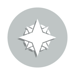 octagon badge icon. Simple glyph, flat vector of web icons for ui and ux, website or mobile application
