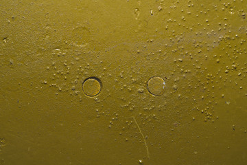 Rusty steel texture. grunge metal plate with marks and scratches. painted iron background