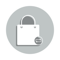 refresh women handbag badge icon. Simple glyph, flat vector of web icons for ui and ux, website or mobile application