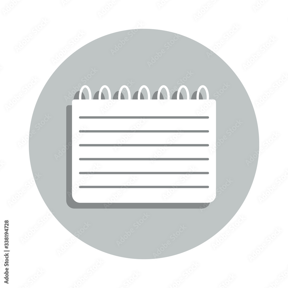 Aufkleber notebook badge icon. simple glyph, flat vector of web icons for ui and ux, website or mobile applica