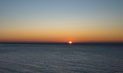 Obraz premium The nature of Crimea. The Crimea landscape. Sun Day. Sunrise. Nature. Sea. Sun. Morning