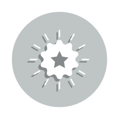 star, favorite, additional skills badge icon. Simple glyph, flat vector of Business icons for ui and ux, website or mobile application