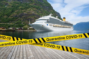 Cruise industry stopped by coronavirus COVID-19