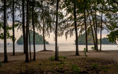 Obraz premium Ao Nang Beach, Krabi Province, Thailand, South East Asia