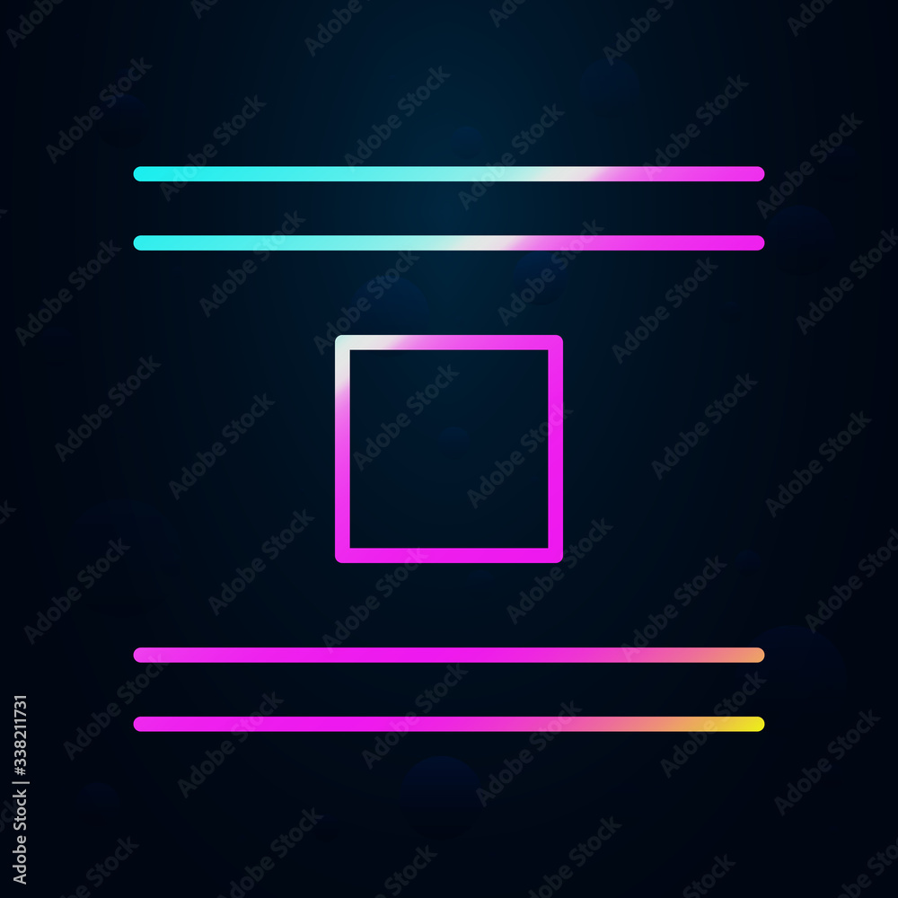 Poster editorial, jump object nolan icon. simple thin line, outline vector of editorial design icons for ui