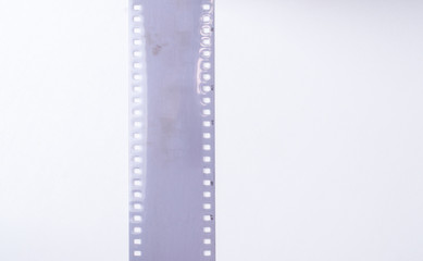 35 mm film on a white background