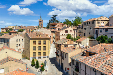 Segovia, Spain townscape