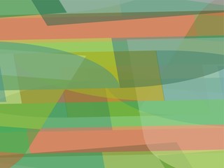 Beautiful of Colorful Art Green, Abstract Modern Shape. Image for Background or Wallpaper