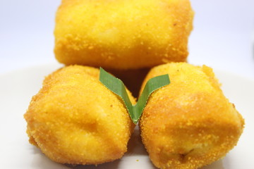 Delicious  and crispy Rissole with mayonnaise from Indonesian 