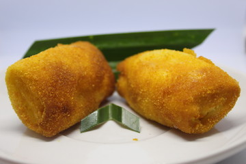 Delicious  and crispy Rissole with mayonnaise from Indonesian 