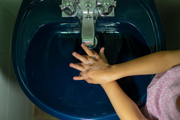 handwash with plenty of soap and water to prevent the spread of covid 19