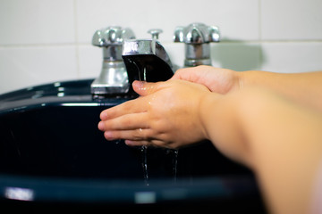 handwash with plenty of soap and water to prevent the spread of covid 19