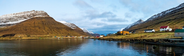 Fjord Panorama, Faroe Islands