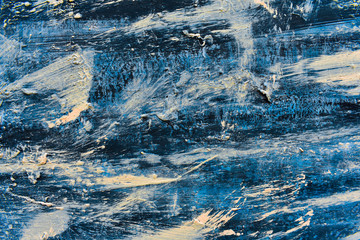 Abstract art, colorful oil paintings on canvas are beautiful, modern art Contemporary art. 