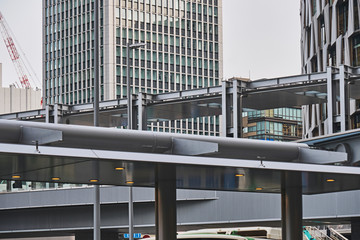 construction site in the city