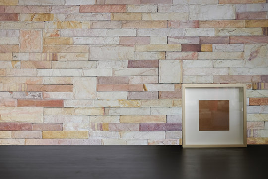 Mockup workspace desk and copy space books,plant and coffee on wood desk.
