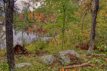 View from northern Ontario Rest Stop