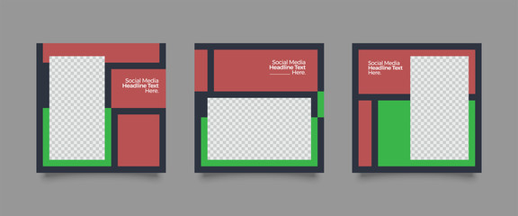 Modern promotion square web banner for social media post template. Elegant sale and discount promo backgrounds for digital marketing