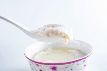 Chinese traditional snack tofu brain