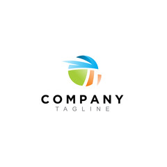 Fototapeta na wymiar business, finance logo symbol. modern icon, template design vector