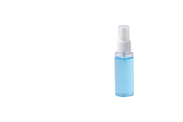 syringe on white background