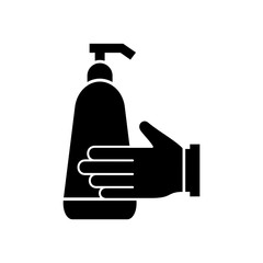 Cleaning Hand Soap Wash icon vector design templates