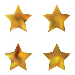 Collection of pentagram colored backgrounds.