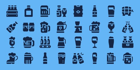 malt icon set