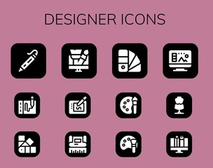 designer icon set