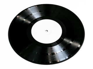 Single ten inch vinyl record