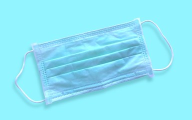 Medical mask for corona or covid-19 virus ,safety breathing masks for virus inflection,isolated on...
